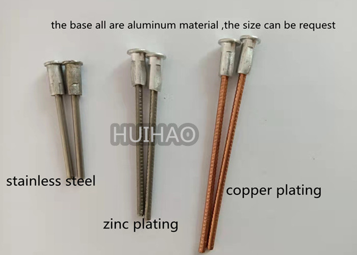65mm Cd Weld Bimetallic Insulation Pins With Aluminunm Base