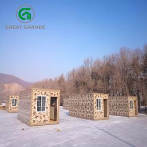 Quality Military Camouflage Prefabricated Construction Site Office Container Huts OEM wholesale