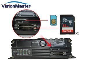 Quality CCTV 128GB Storage GPS Mobile DVR 5 Channels DC 12V English / Chinese Dust Proof wholesale