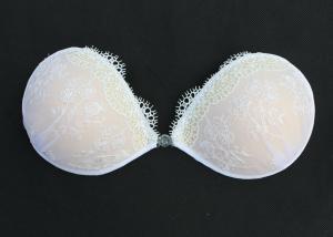 Quality wholesale Wireless Stick On embroidery Bra Invisible lace Silicone Gel wholesale