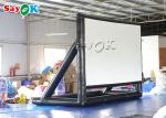 Inflatable Outdoor Screen Big Black Air Sealed Blow Up Movie Screen For Science