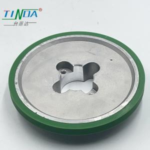 Quality Six Spindle Rubber Roller Wheel Used In Woodboard Profile Wrapping Machines wholesale