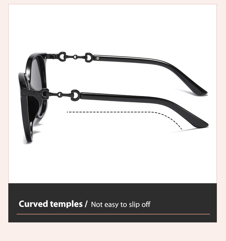 Customized Logo PC Round Metal Sunglasses Unisex Classic Polarized Sunglasses
