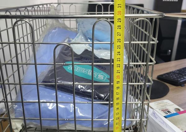 Cheap Stainless Steel 304 Wire Mesh Storage Baskets For Hospital Equipments Nd Sterilization System for sale