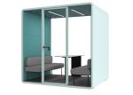 Sound proof indoor pods acoustic pods widespread application for meeting Live