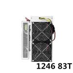 83TH Canaan Avalon Miner 1246 3400W SHA256d For BTC BSV BCH DGB