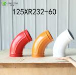 DN125 DN150 Concrete Pipe Elbows Reducers Weight Red White Yellow Color