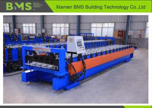 Quality Shaft 75mm Thickness 0.3-0.8mm Metal Roofing Panel Roll Forming Machine wholesale