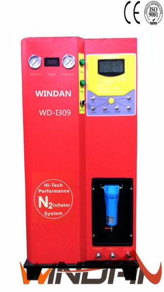 Car And Truck Tires Nitrogen Inflator Machine with Carbon Steel Cabinet ,