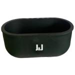 Black Graphite Crucible Additions Equipment Non Closure Type