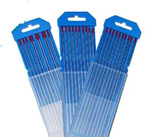 Slag And Splashing Free Red Pure Tungsten Electrodes