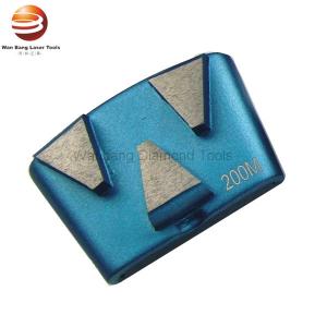 Quality ISO9001 Triangle Segments Diamond Concrete Grinding Shoes wholesale