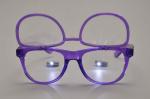 Thicken Lense 3D Fireworks Glasses , Plastic Diffraction Glasses