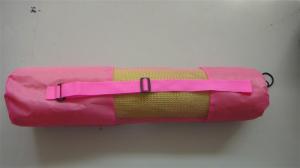 Quality pink colour yoga mat bag 68x24cm yoga bags wholesale