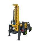 260m Depth Trailer Mounted Water Well Drilling Rig Machine Mining Machinery