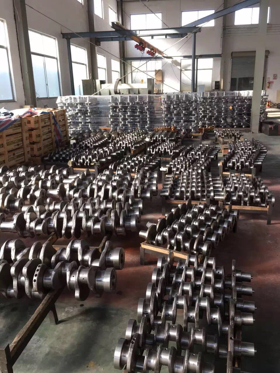 6HK1 Forged Steel Crankshaft 8976030040 for Excavator DCT ZX330 360 FCF CX360 JCB360 SY365 Durable and Long-Lasting