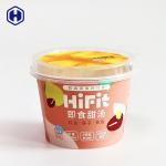 Hot Soup Plastic Coffee Cups Heat Resistant Instant Food Packaging