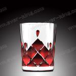 Tea Water Transparent Glass Cup Customized Printing