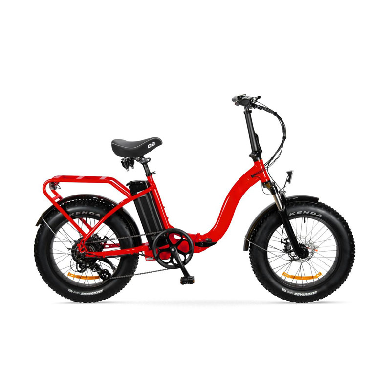 Aluminum Alloy Frame 36V 12.8Ah Multiplecolor Light Weight Portable Folding Ebike OEM