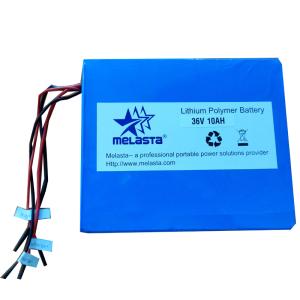 Quality 36V 10ah Lithium Polymer Battery Pack LP8270170-10S1P For E-Bike wholesale