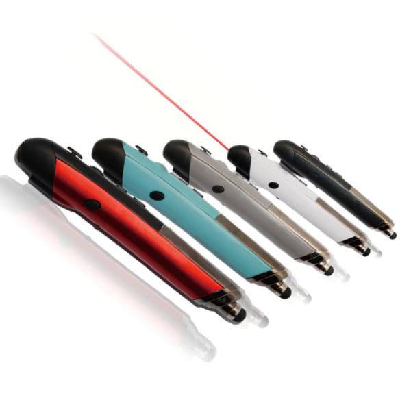 Cheap Optical 2.4G Wireless Pen Mouse with Laser Pointer for sale
