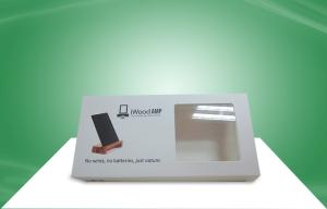 Quality Packing iPhone Accessories Paper Box Packaging With PET Box ECO - Friendly wholesale