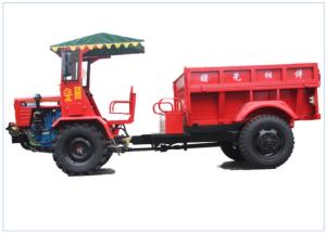 Quality Articulated Mini Tractor Dumper 18HP All Terrain Utility Vehicle for Agriculture in Oil Palm Plantation 1 Ton Payload wholesale