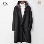 Men's Overcoat Tailored Bespoke Thick Warm Single Breasted Long Coat For Men