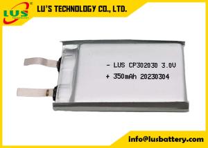 Quality CP302030 Thin LiMnO2 Battery Replacement 3v Lithium Ion Cell wholesale