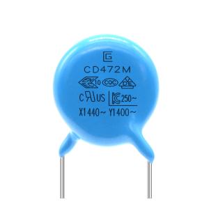 Quality ODM Ceramic High Voltage Capacitor 472M 400VAC Long Service Life wholesale