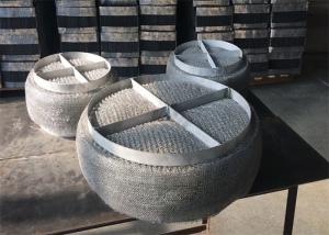 Quality Customized SS304l Distillation Column Mesh Pad Demister Diameter 2480mm wholesale