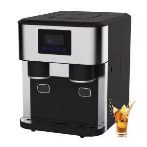 Quality Ice Cube Maker Electric Stainless Steel 18kg Small Countertop Portable Ice Block Machine for Commercial Home wholesale
