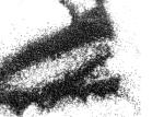 80-170um Size DTF Black Powder DTF Powder Soft feel For Dark Fabric