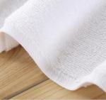 1100g 100*200cm extra big 21S white plain terry bath towel for wholesale,