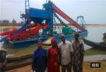 7.5m River Sand Pumping Machine Gold Bucket Dredger