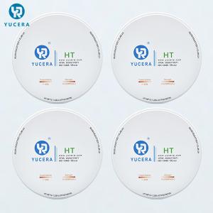 Quality Open System HT 6.07g/cm³ 98x10mm Dental Zirconia Blank wholesale