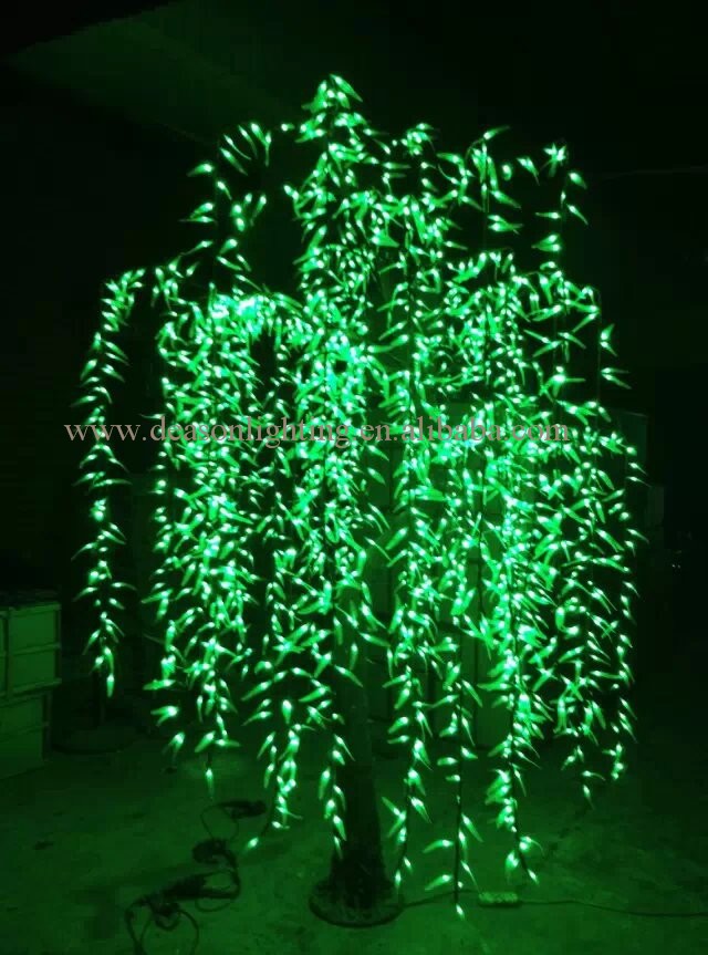3.5m artificial tree light/led willow tree
