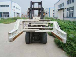 Quality Reliable Clamping Forklift Truck Attachments Carbon Steel Block Clamps With Arm Length 1200mm wholesale