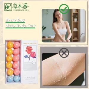 Quality Rose Scented Colorful Bath Bomb Ultra Nourishing And Serenity Moisturize The Skin wholesale