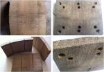 Oil Well Drilling Road Brake Blocks Woven Brake Linings For Drilling Machines
