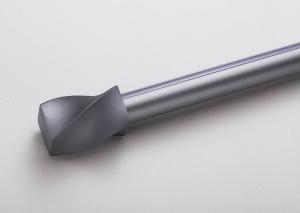 Quality Length 100cm Thickness 0.5mm Curtain Rod Finals Curtain Pole Ends Aluminum wholesale