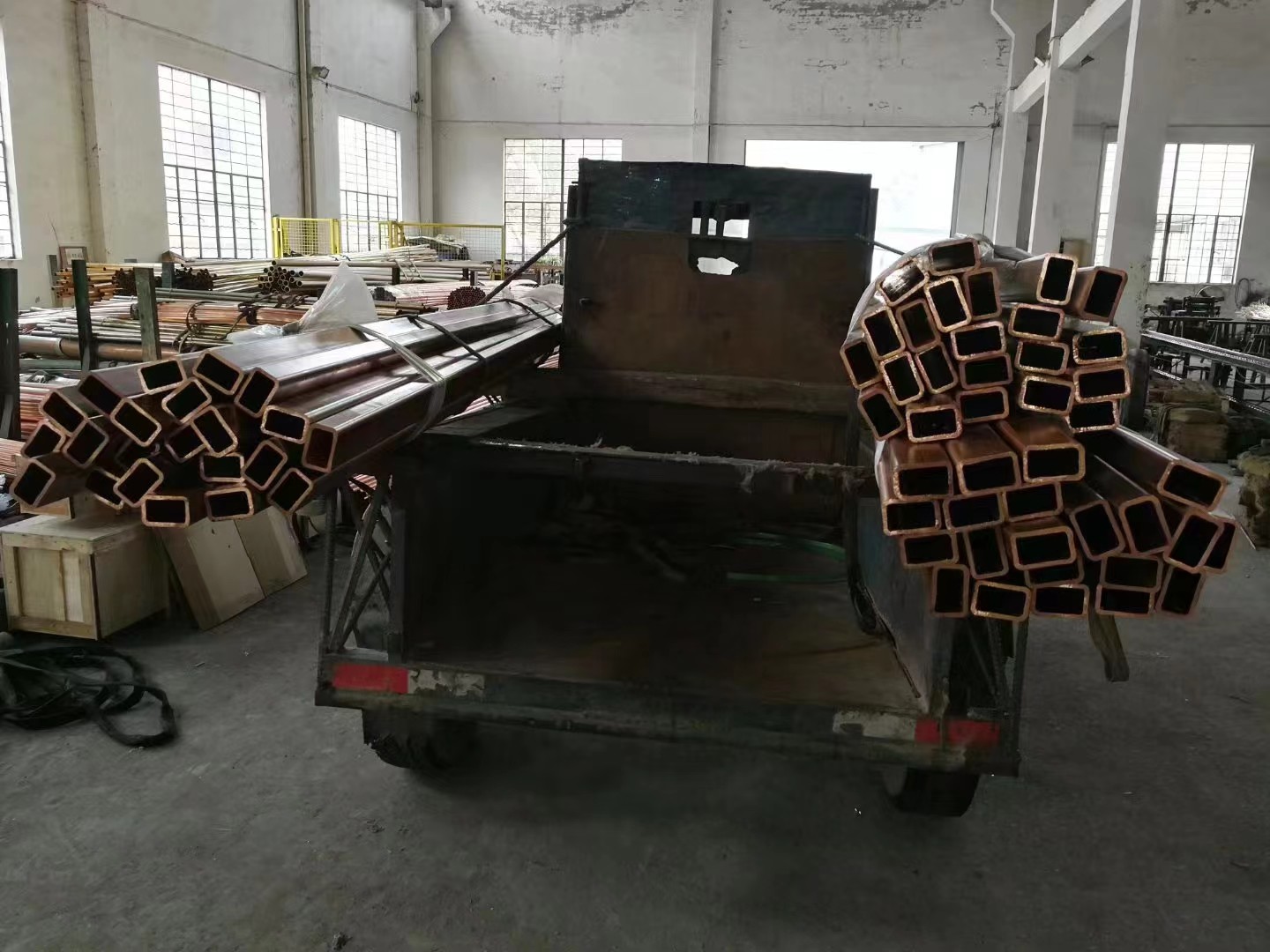 C1100 C1010 Red Copper Pipe Tube For Air Condition