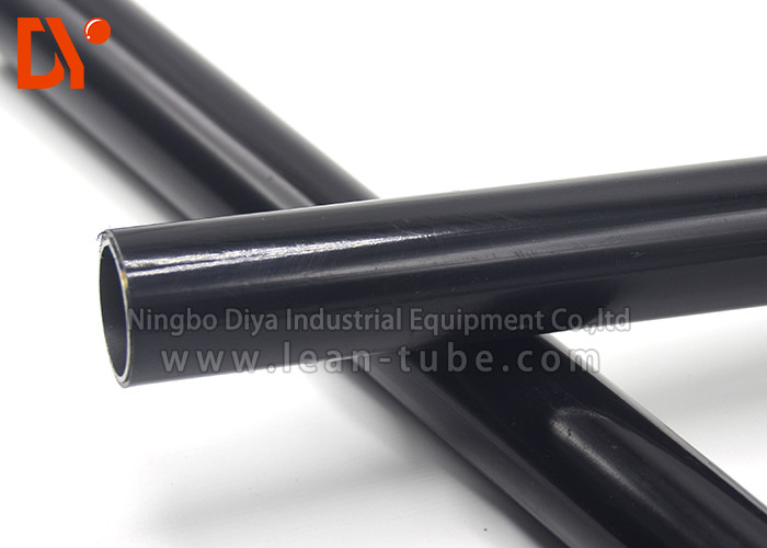 Rust Proof Plastic Coated Steel Tube Round Shape Flexible Structure For Office Table