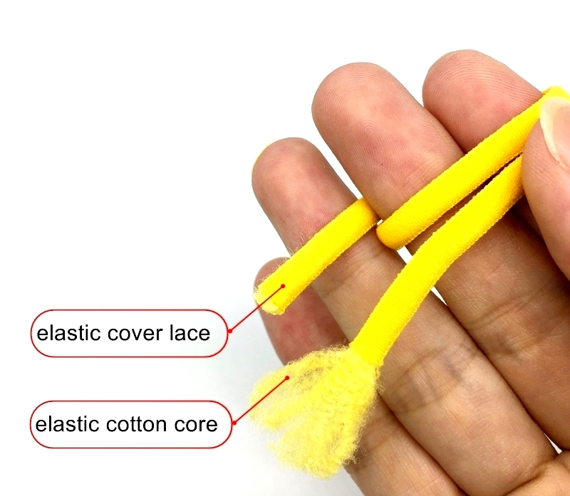 Hot Sale Colorful Athletic Shoe Laces Elastic Flat Shoelaces Lazy Canvas Shoelaces