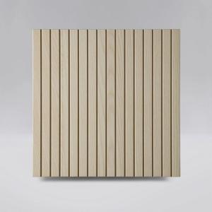 Quality Durable Fireproof Wood Veneer Slats Nontoxic Sound Absorption wholesale