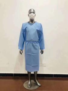 Quality Sterile Surgical Gowns Factory Liquid Proof AAMI level 2 Surgical Isolation Gowns SMS45g for Hospital Use wholesale