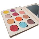 500pcs Dramatic ISO Mineral Makeup Eyeshadow Palette 16.2*12.3*3.3cm