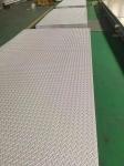 Hot Rolled Stainless Steel Plate Sheet SS304 Checkered Diamond Galvnized 120mm