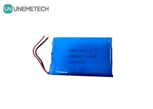 Quality Li-Polymer Battery 3.7V 1200mAh 773045 1S LiPo Batteries for Fingerprint Scanner wholesale