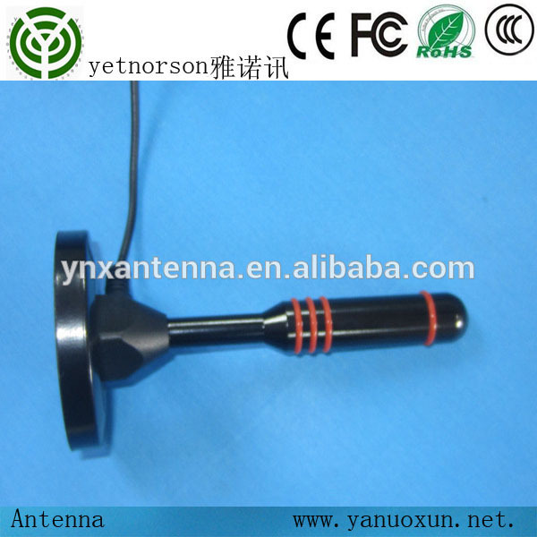VHF UHF Digital Free TV Channels Antenna with ≤1.8 V.S.W.R and Magnetic Base Mounting